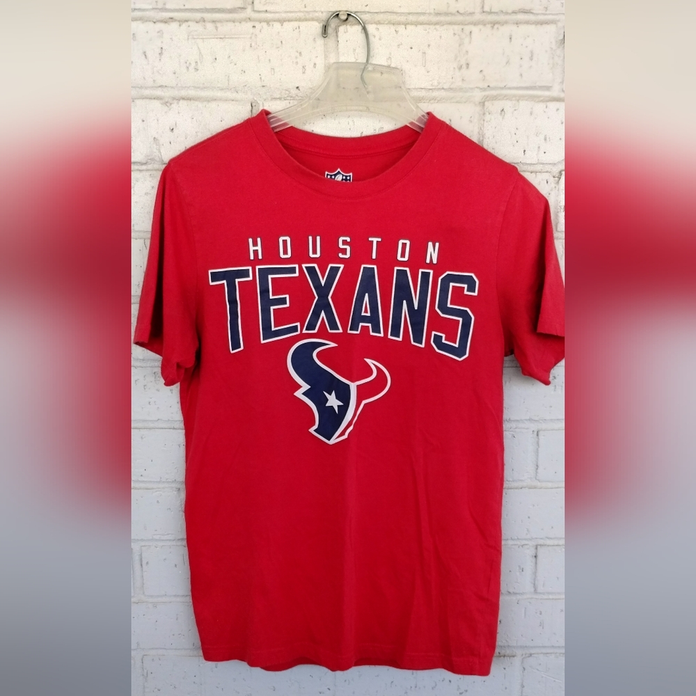 Houston Texans Red & Blue T-shirt Size S